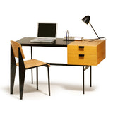 F031デスク (プチデスク) オーク/ブラック メトロクス F031 Desk (Petit Desk) oak/black METROCS