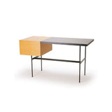 F031デスク (プチデスク) チーク/ブラック メトロクス F031 Desk (Petit Desk) teak/black METROCS