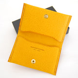 ミネルバ ボックス ダブル カードケース イエロー クラフトワーク プロダクツ MINERVA BOX DOUBLE CARD CASE yellow CRAFTWORK PRODUCTS