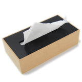 オルガン ティッシュボックス ナチュラル × ブラック アーノット アトリエ ORGAN TISSUE BOX natural × black arenot Atelier