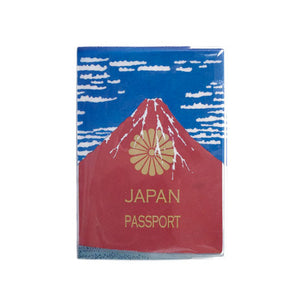 赤富士 パスポートホルダー