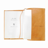 栃木レザー ブックカバー ナチュラル クラフトワーク プロダクツ tochigi leather BOOK COVER natural CRAFTWORK PRODUCTS