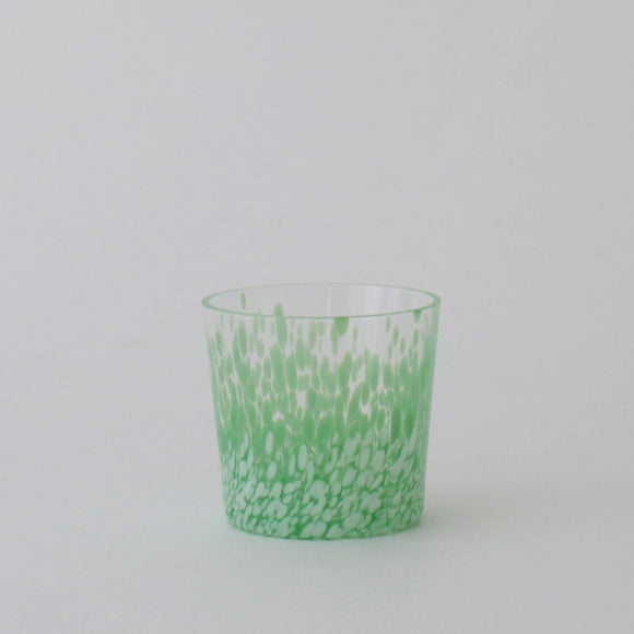 バード ロックグラス グリーン/ホワイト