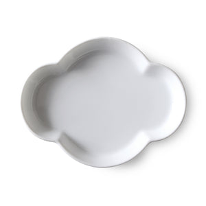 白磁豆皿 雲