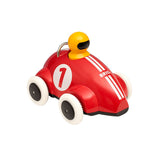 木製おもちゃ プッシュ＆ゴー レーサーカー